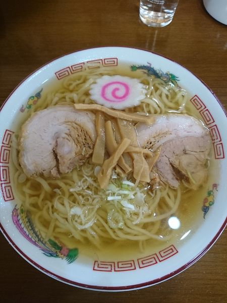 「手打ちラーメン 600円」@叶屋の写真