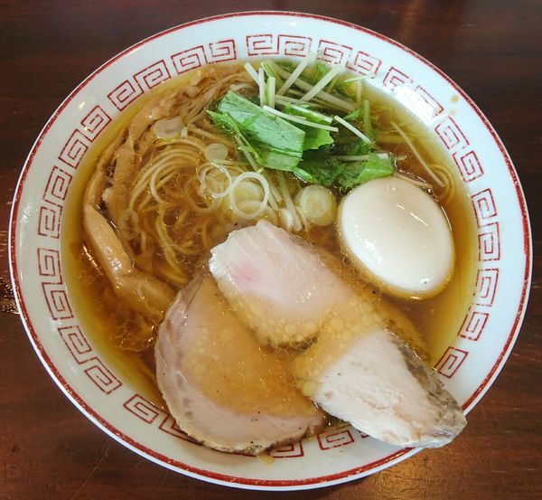 「中華そば(しょうゆ)＋味玉」@麺屋 京介の写真