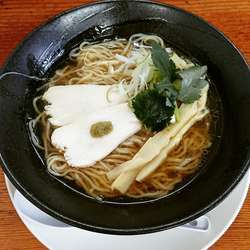 【限定】煮干しの冷たい中華そば 790円