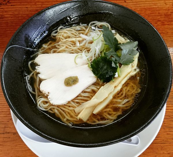 「【限定】煮干しの冷たい中華そば 790円」@中華そば 極宇の写真