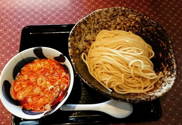 「辛しつけ麺 920円」@三ツ矢堂製麺 長野東和田店の写真