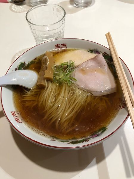 「ラーメン煮干し」@らぁめん サンドの写真