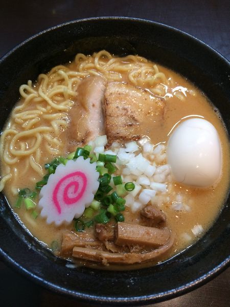 「濃厚中華そば780円➕味玉100円」@中華そば 輝羅の写真