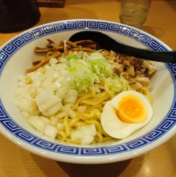 「ホタテ出汁油そば」@常勝軒 本庄店の写真