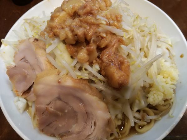 「大ラーメン(麺まし600g)」@麺屋 歩夢の写真