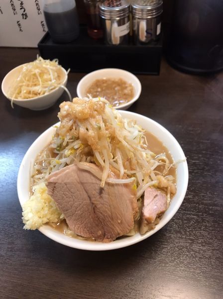 「つけ麺 中 アブラどでん」@ラーメンどでん 大宮店の写真