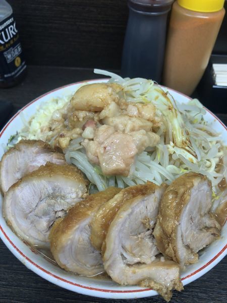 「123 小ブタ ニンニクアブラカラメ」@ラーメン二郎 川越店の写真