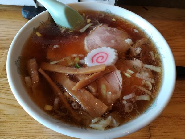 「6/24チャーシューワンタン麺890円」@佐野金 六浦店の写真