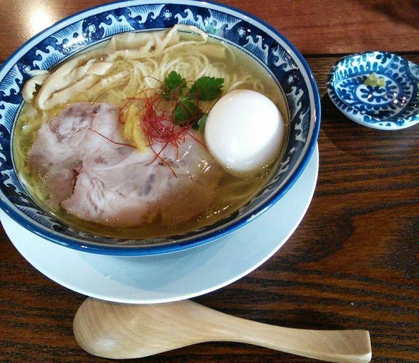 「塩　味玉　９００円」@麺処 山一の写真
