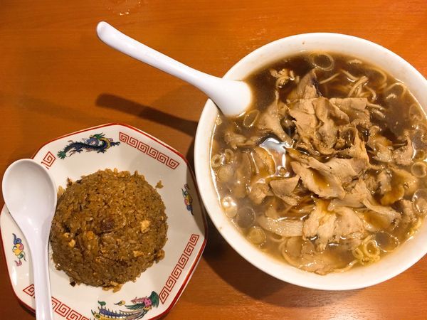 「中華そば＋焼飯＝1,000円」@末廣ラーメン本舗 高田馬場分店の写真