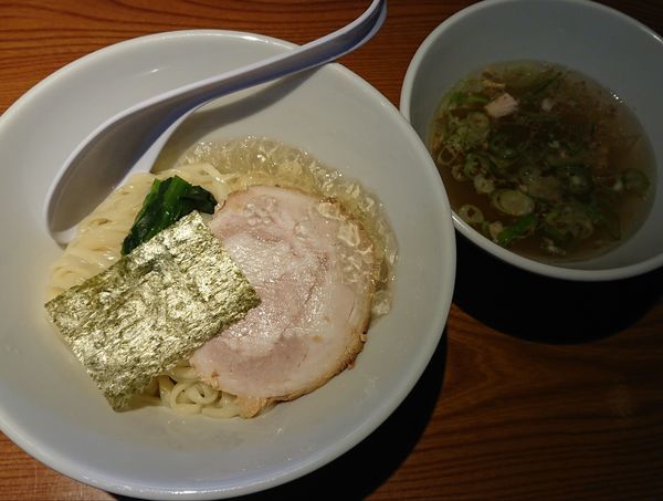 「塩生姜つけめん」@らぁめん 生姜は文化。の写真