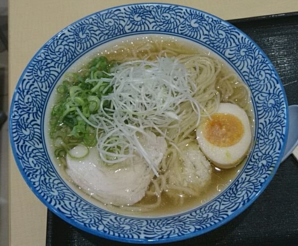 「鶏だし中華そば塩」@鶏だし 中華そば 百蔵の写真