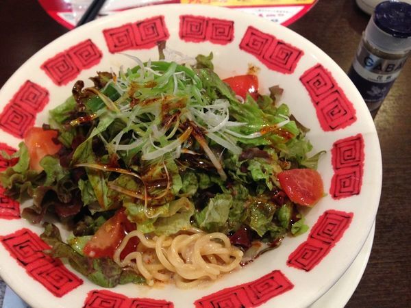 「たっぷり野菜の濃厚冷やし担担麺」@バーミヤン 一之江駅前店の写真