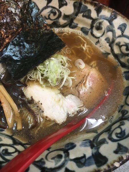 「和風中華そば¥700＋きざみご飯¥100」@洛二神の写真