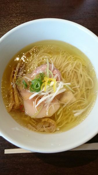 「中華そば （塩）  ７５０円」@麺道 麒麟児の写真