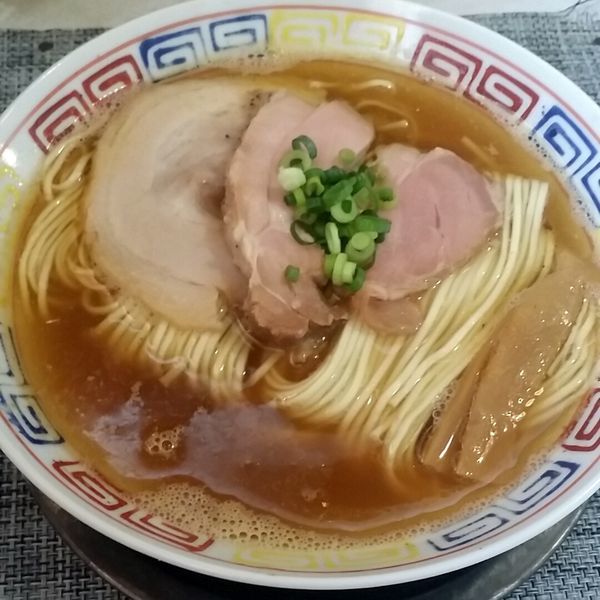 「中華そば　煮干白醤油」@improv.の写真