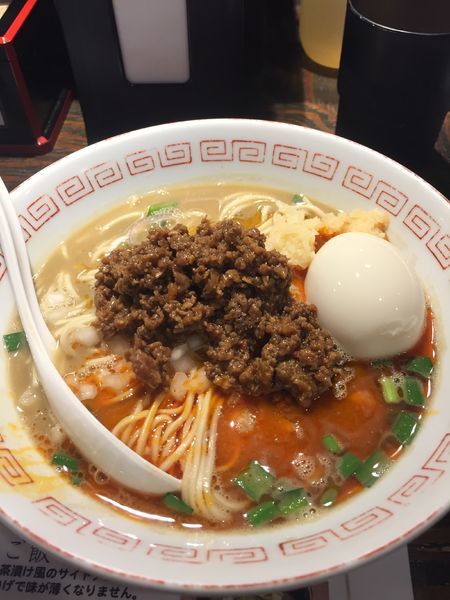 「煮干し台湾ラーメン玉子」@らぁめん小池の写真