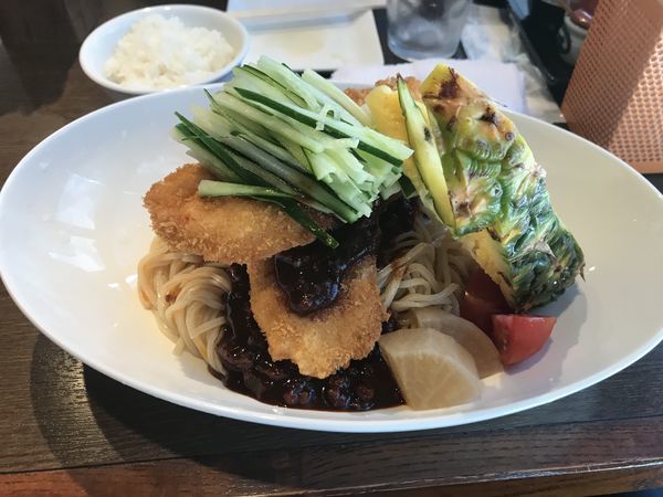 「ジビエジャージャー麺」@麺創 なな家の写真
