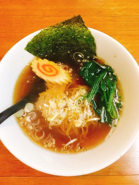 「中華らーめんハーフ」@会津喜多方らーめん 新田店の写真