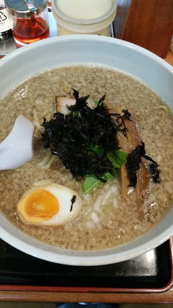 「背脂醤油ラーメン」@麺や 一晃亭の写真