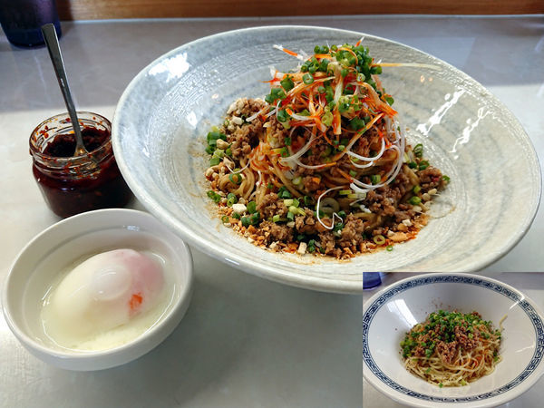 「限定 汁なし坦々麺 改2号機ver.+坦々玉」@中華蕎麦 一無庵の写真