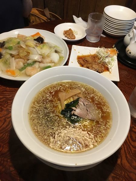 「あっさり醤油ラーメン」@暖龍 厚別店の写真