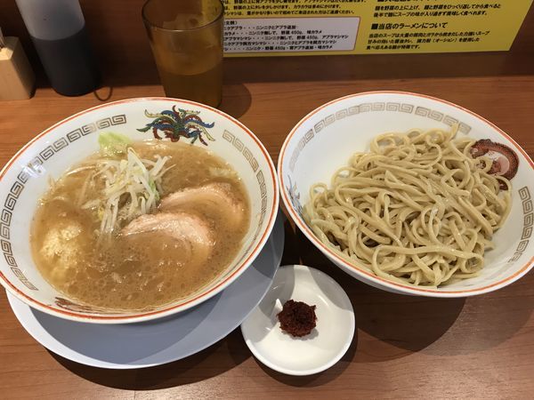 「小ラーメン＋つけ麺変更」@豚山 町田店の写真