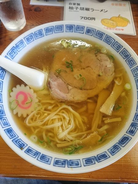 「ラーメン 580円」@手打ラーメン 味一の写真