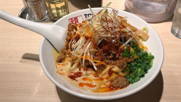 「坦坦和え麺¥830+中盛無料300g」@TOKYO UNDER GROUND RAMEN 頑者の写真