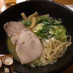 濃潤白湯鶏そば780円、リゾットセット200円