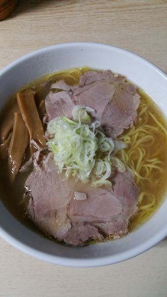 「えび油塩ラーメン」@元祖一条流がんこ 西早稲田店の写真