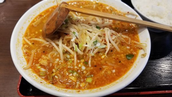 「辛こて味噌ラーメン」@ラーメン大学 下田店の写真