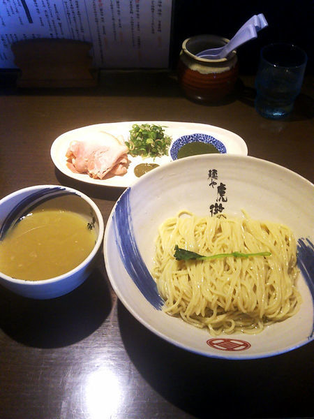 「（限定）薬涼 潮つけそば￥９００」@麺や 虎徹の写真