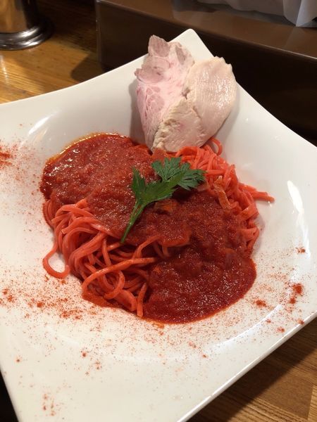 「【4周年限定】冷製情熱アラビアータ1000円」@麺庵 小島流の写真