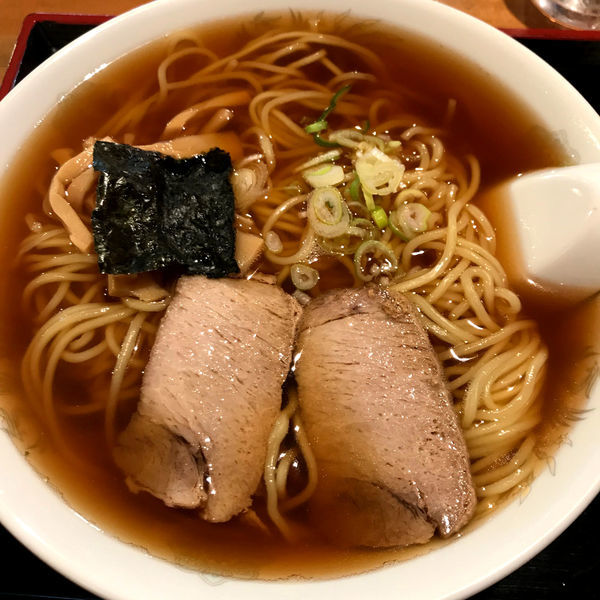 「中華そば　750円」@長門屋の写真