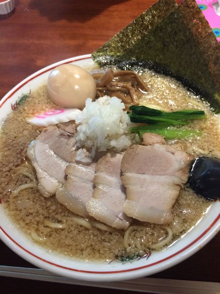 「特製背脂中華そば」@old school 中華そば Miya Dera Soulの写真