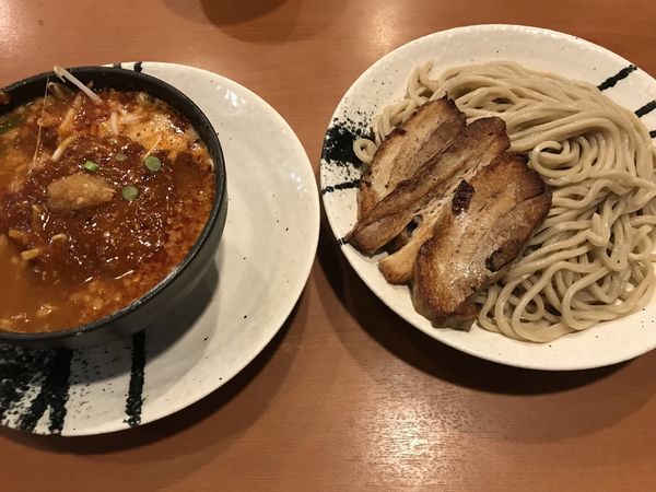 「どて辛チャーシューつけ麺」@どてちんⅢの写真