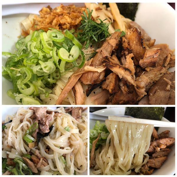 「冷やし塩油そば 850円」@塩そば 桑ばらの写真