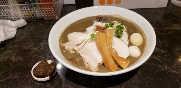 「煮干しそば 閻魔￥900」@中華SOBA にぼ乃詩の写真