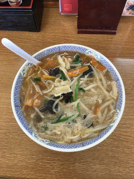 「サンマーメン(700円)」@らーめん 花楽 下瀬谷店の写真