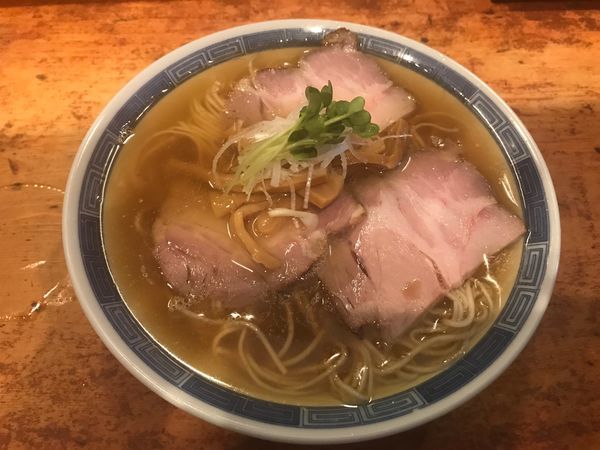 「煮干そば」@中華そば しば田の写真