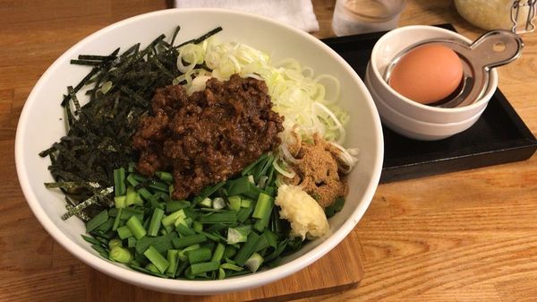 「冷やし台湾まぜそば(限定)2玉(750円)」@NOODLE BOWL MAZEの写真