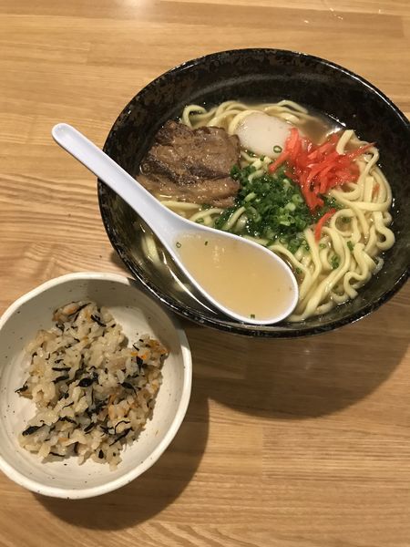 「沖縄ソーキそばランチ ¥850」@琉球国ダイニング&バー てぃだの花の写真