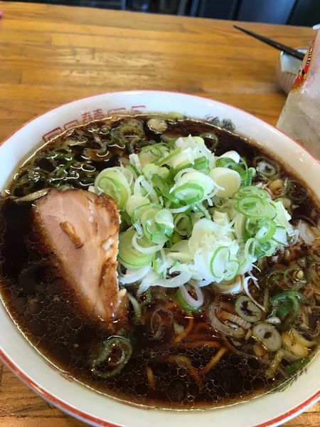 「ラーメン  (大盛・ネギ)」@吉兆佐の写真