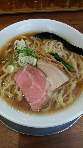 「醤油らーめん」@純手打ち だるまの写真