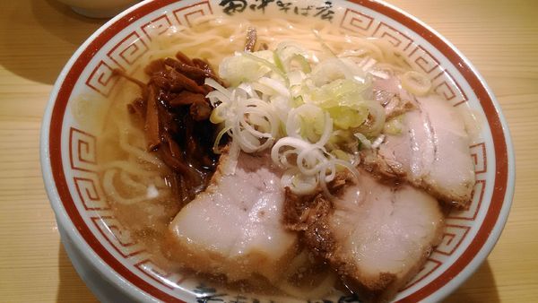 「冷やかけ中華そば」@田中そば店 新橋店の写真