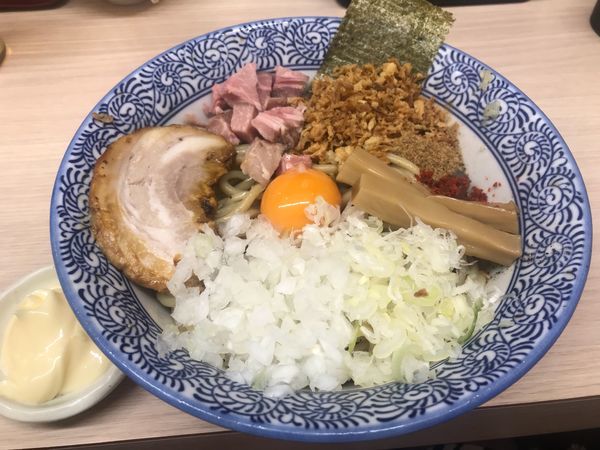 「狼煙まぜそば(冷やしvr)」@狼煙 大宮店の写真