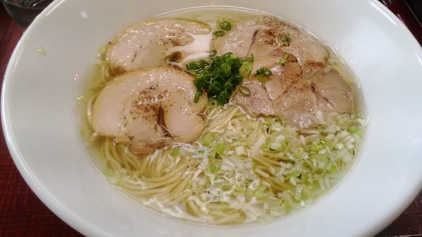 「炙り潮麺」@天然だしラーメン 潮の音の写真