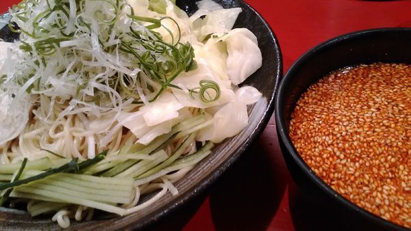 「廣島つけ麺 3辛」@廣島つけ麺本舗 ばくだん屋 本店の写真