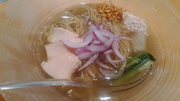 「煮干し冷やしらぁ麺お茶漬けセット」@麺屋 さくら井の写真